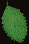 Leaf Hot Plate Mat Pattern